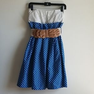 NWOT polka dot dress